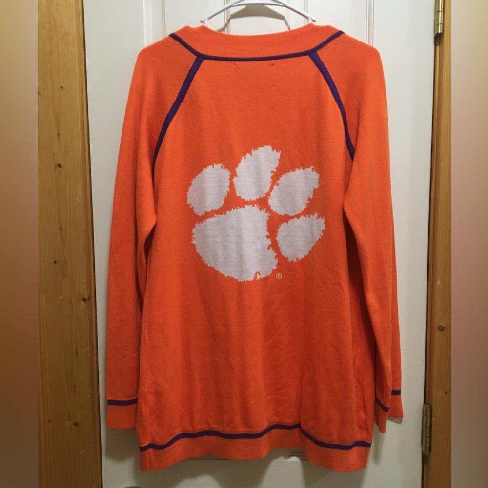 CLEMSON TIGERS Emerson Street Clothing Co. Womens Cardigan
